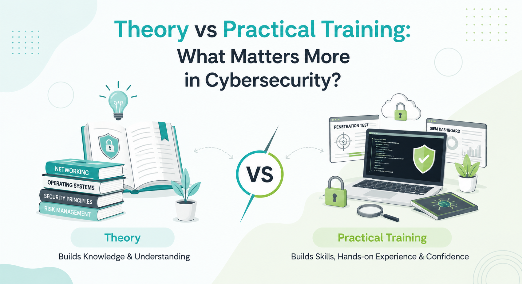 Theory vs Practical Training: What Matters More in Cybersecurity?
